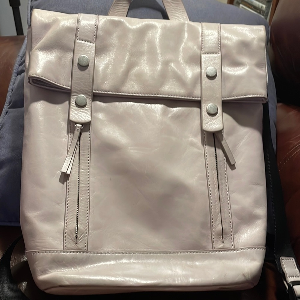 🌺 TREASURE & BOND  Remy Glazed Leather Backpack with  Silver Hardware🌺